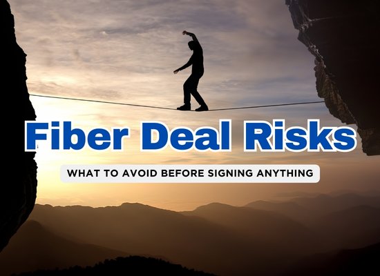 Top Red Flags When Partnering With a Fiber Vendor