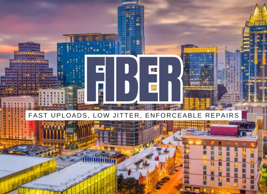 Fiber vs 5G Fixed Wireless vs Starlink
