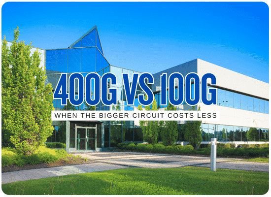 Four 100Gs or One 400G? A Cost and Engineering Comparison